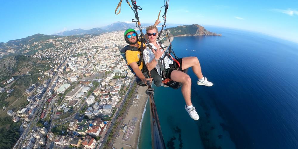 Alanya Tandem Paragliding from Antalya