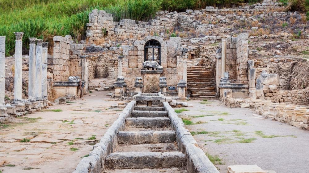 Perge, Aspendos & Kursunlu Waterfall Tour